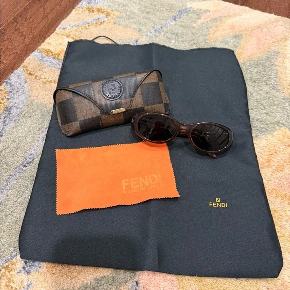 Fendi | Accessories | Fendi Chocolate Brown Sunglasses With 